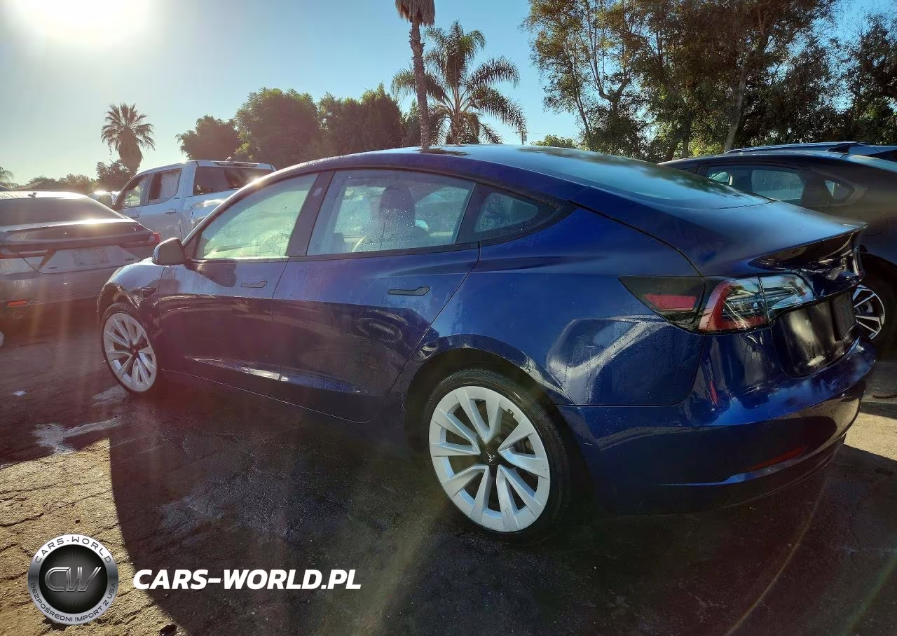 2022 Tesla Model 3 VIN:5YJ3E1EA3NF371622 - 2