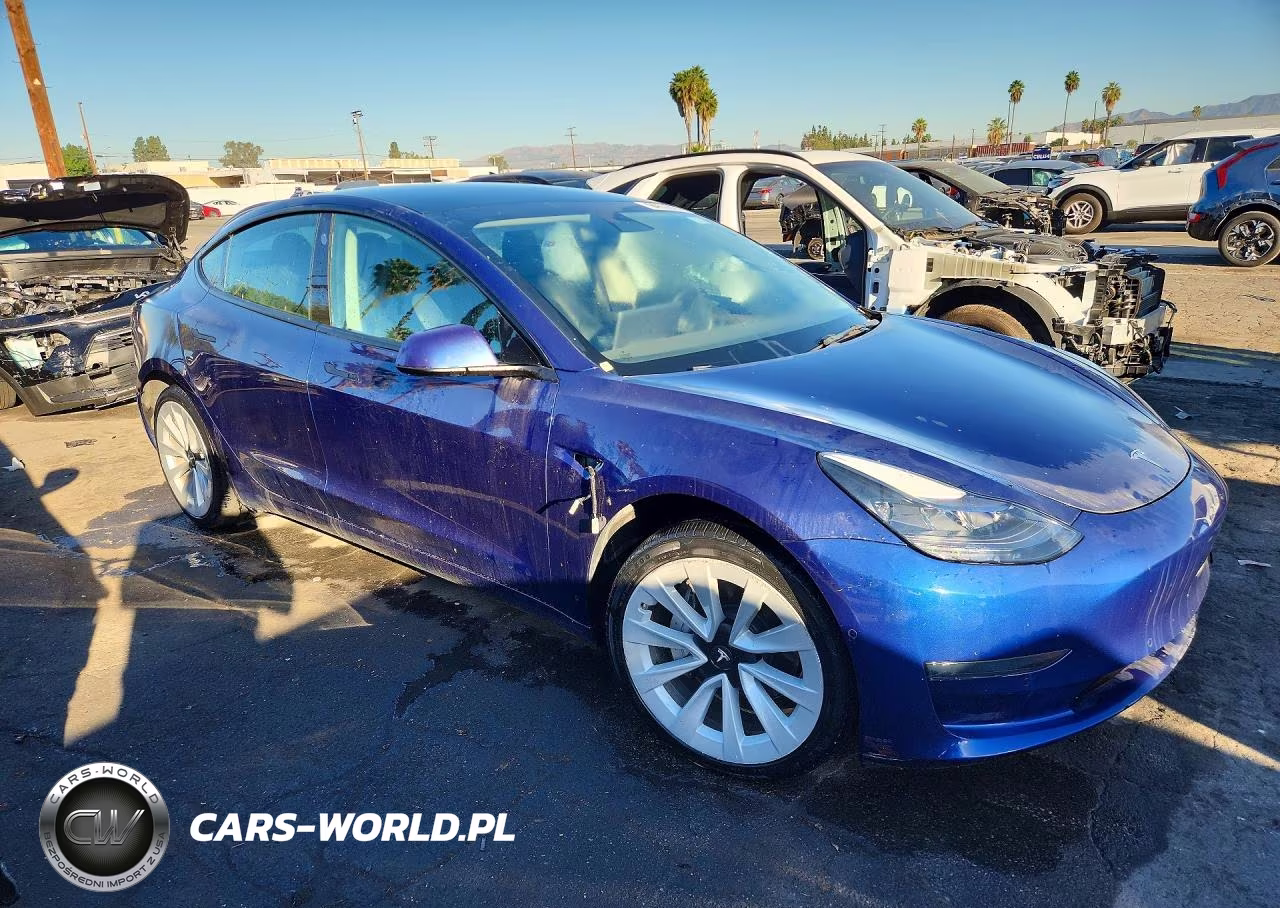 2022 Tesla Model 3 VIN:5YJ3E1EA3NF371622 - 4