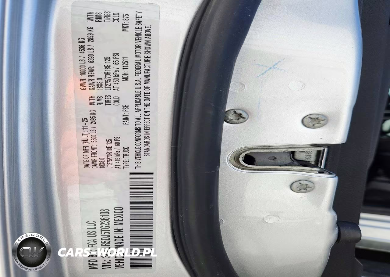 2026 Ram 2500 Big Horn VIN:3C6UR5DJ5TG236108 - 13