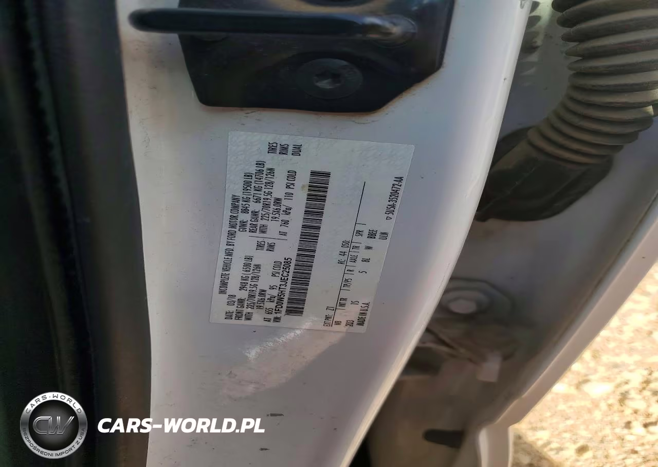 2018 Ford F550 Super Duty VIN:1FD0W5HT3JEC25085 - 12