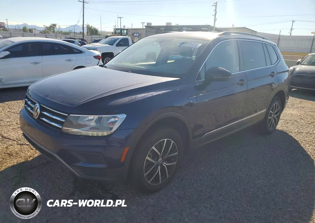 2021 Volkswagen Tiguan Se VIN:3VV2B7AX6MM126925 - 1