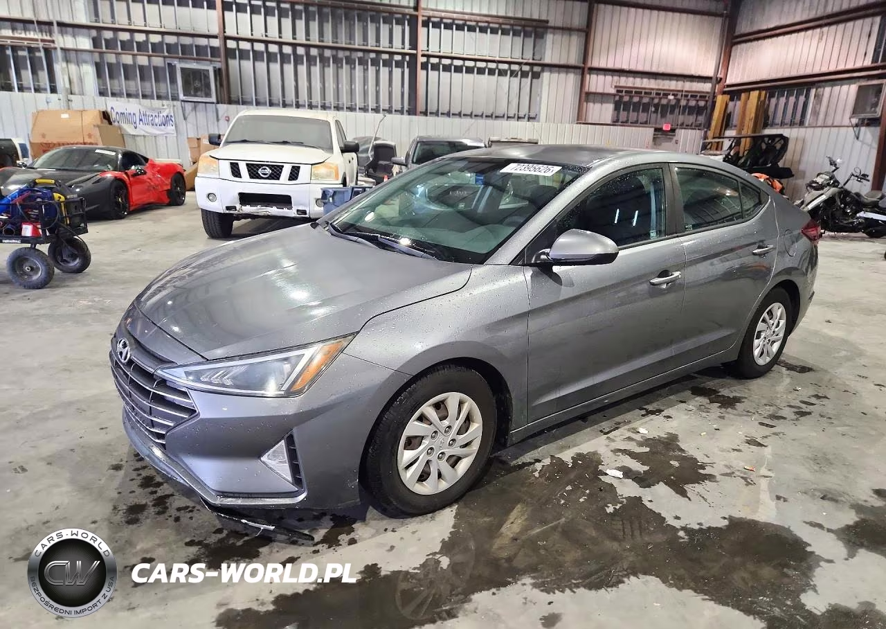 2019 Hyundai Elantra Se VIN:5NPD74LF9KH406997 - 1