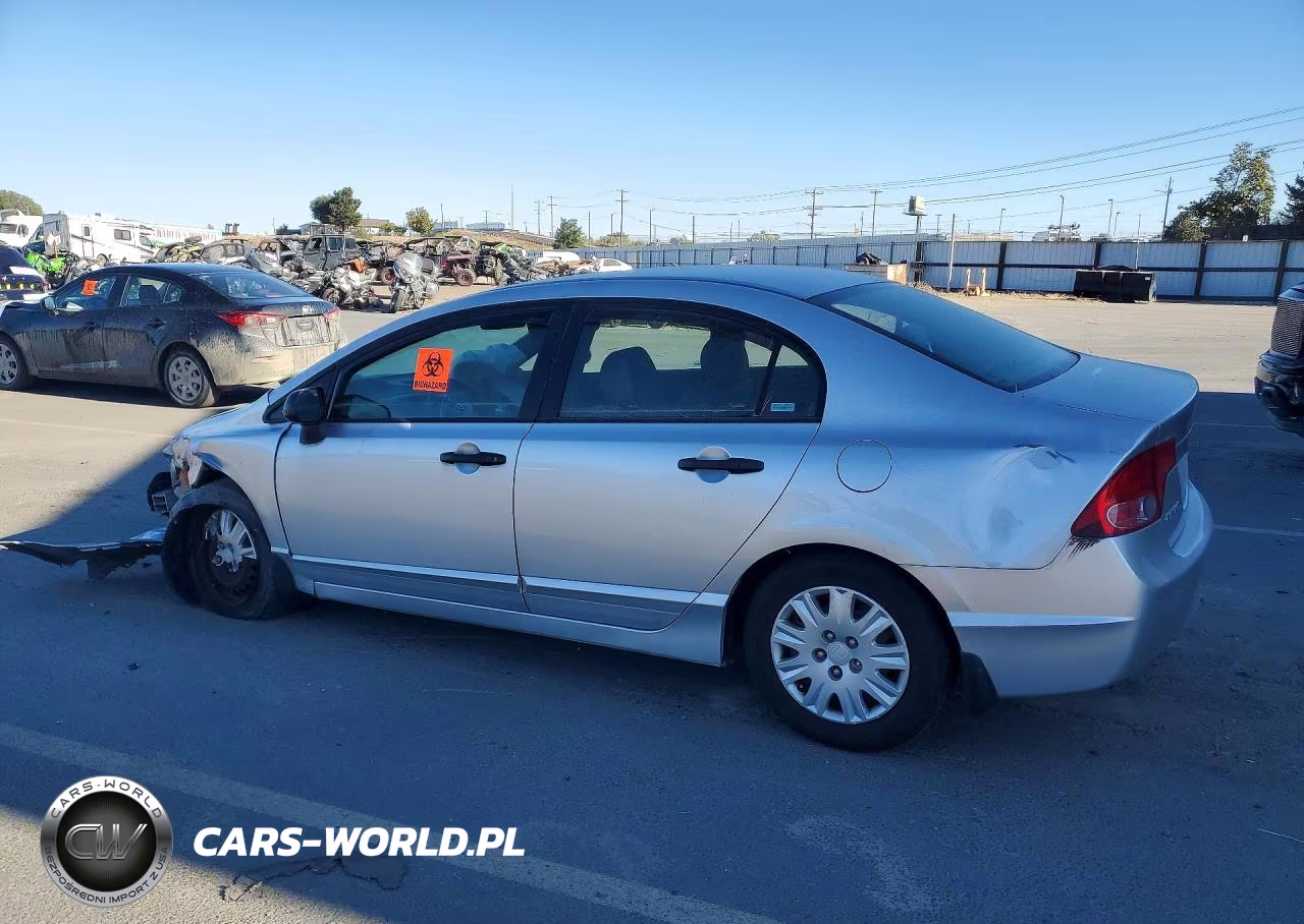 2006 Honda Civic Dx VIN:2HGFA16286H519969 - 2