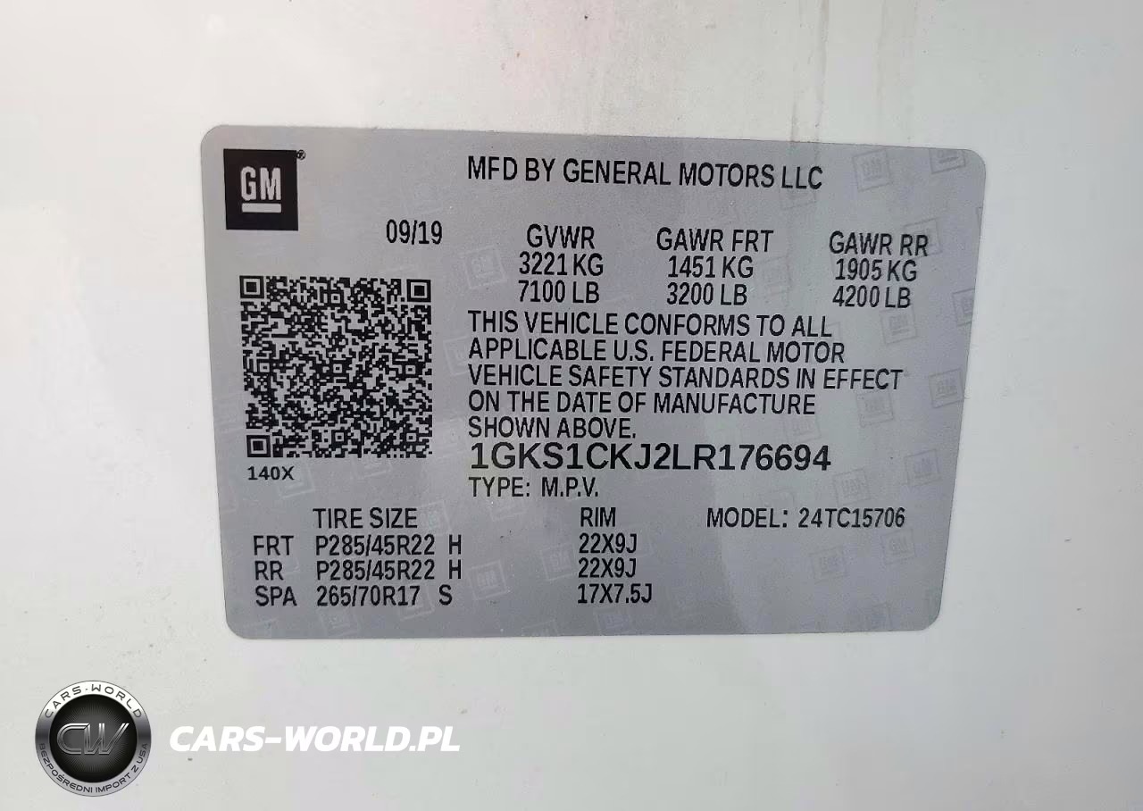 2020 GMC Yukon Denali VIN:1GKS1CKJ2LR176694 - 13