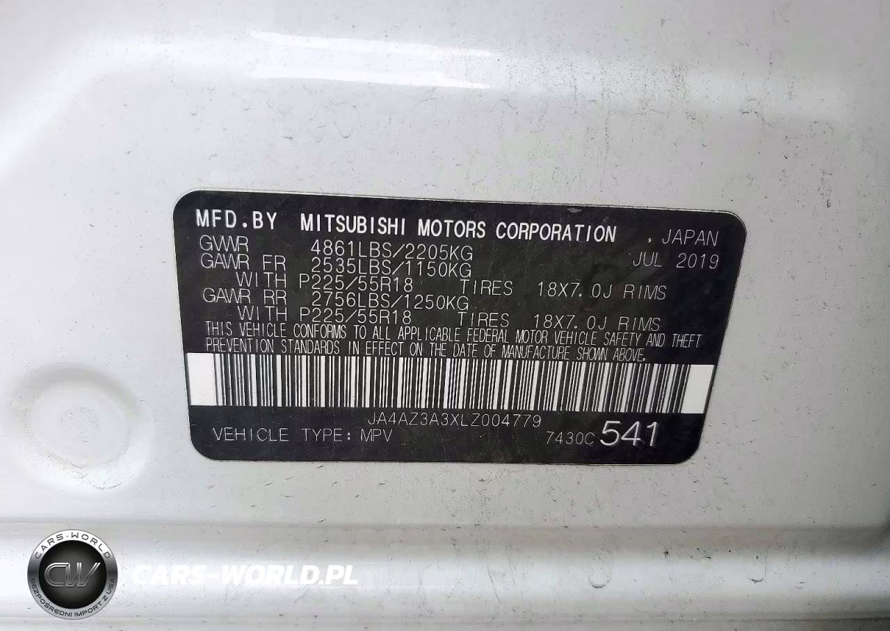 2020 Mitsubishi Outlander Se VIN:JA4AZ3A3XLZ004779 - 13