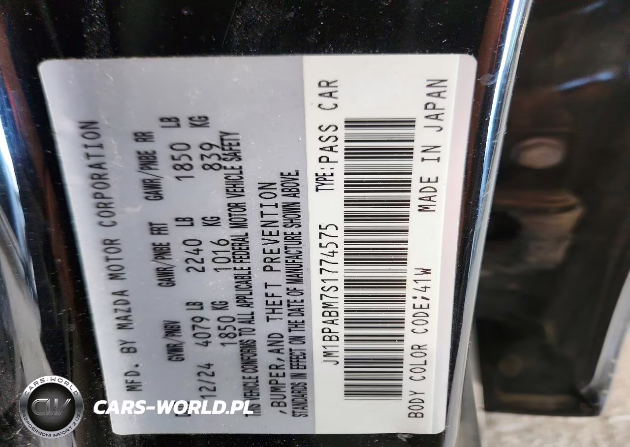 2025 Mazda 3 Select Sport VIN:JM1BPABM7S1774575 - 13