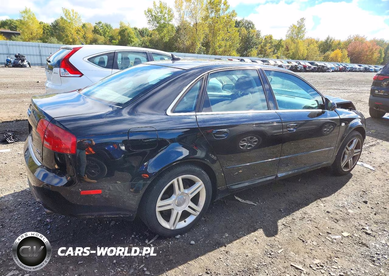 2008 Audi A4 2.0T Quattro VIN:WAUDF78E08A064583 - 3