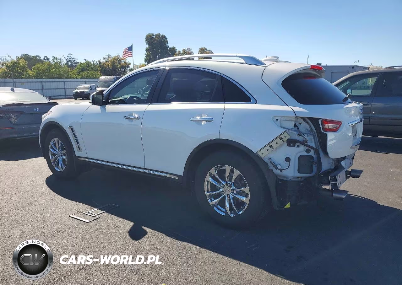 2012 Infiniti Fx35 Base VIN:JN8AS1MU6CM122445 - 2