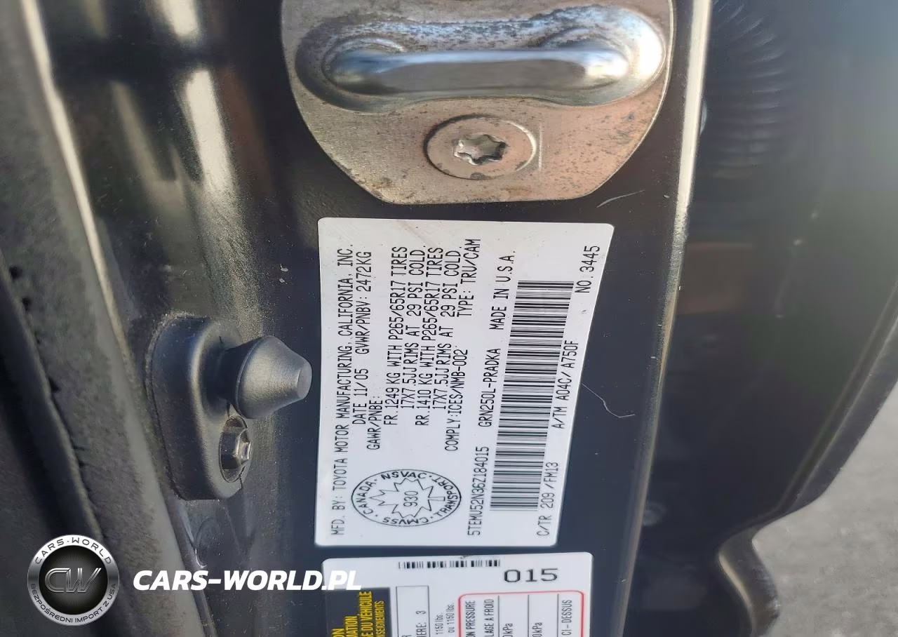 2006 Toyota Tacoma Double Cab Long Bed VIN:5TEMU52N36Z184015 - 12