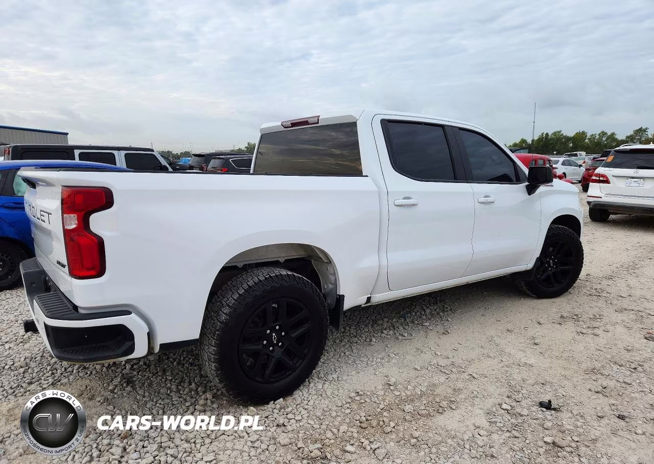 2022 Chevrolet Silverado Ltd K1500 Rst VIN:1GCUYEETXNZ224874 - 3
