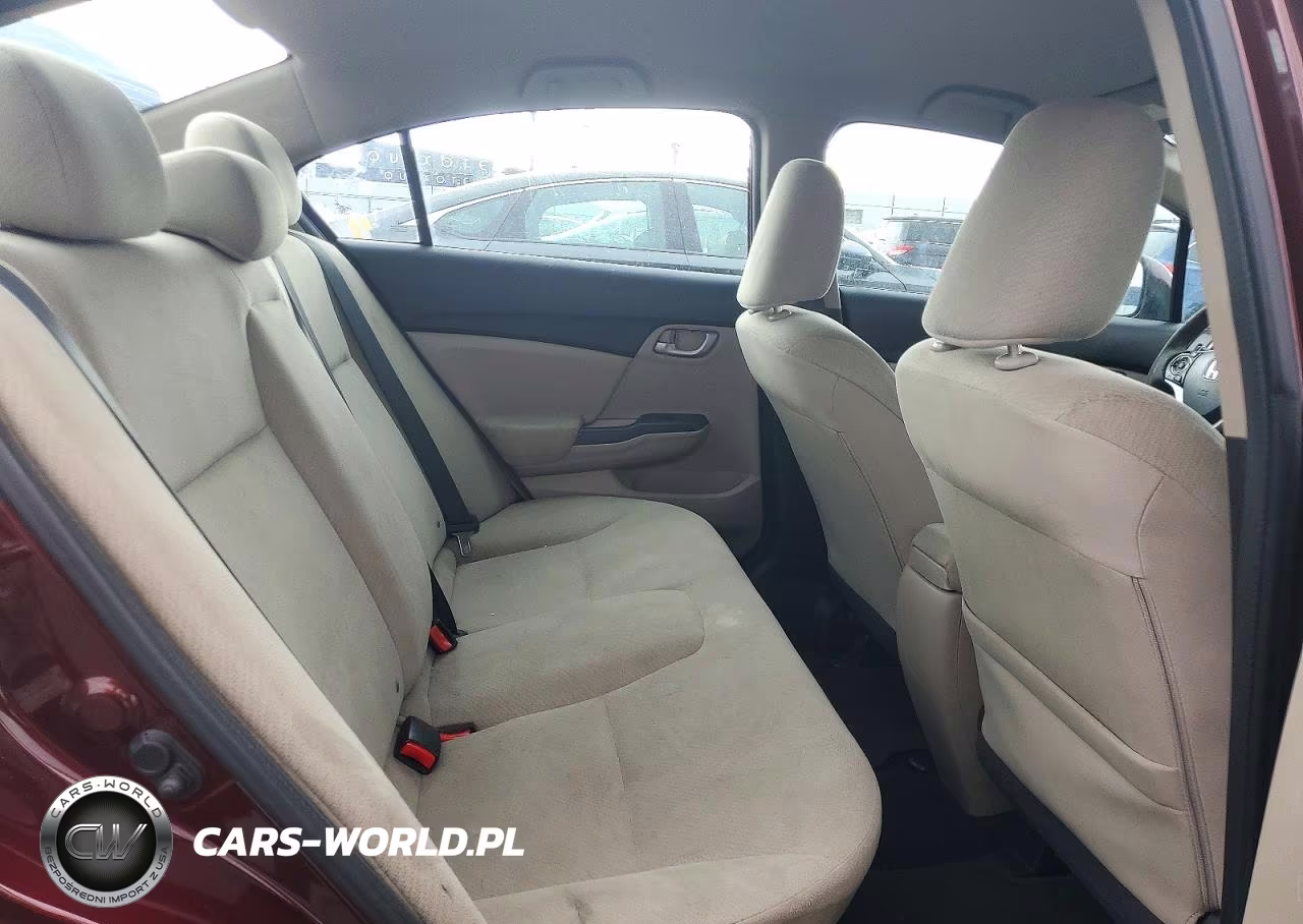 2013 Honda Civic Lx VIN:19XFB2F58DE267130 - 10