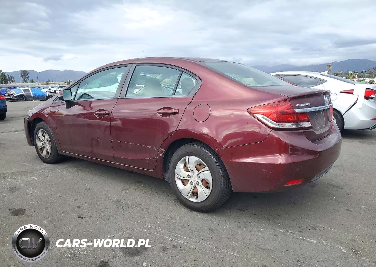 2013 Honda Civic Lx VIN:19XFB2F58DE267130 - 2