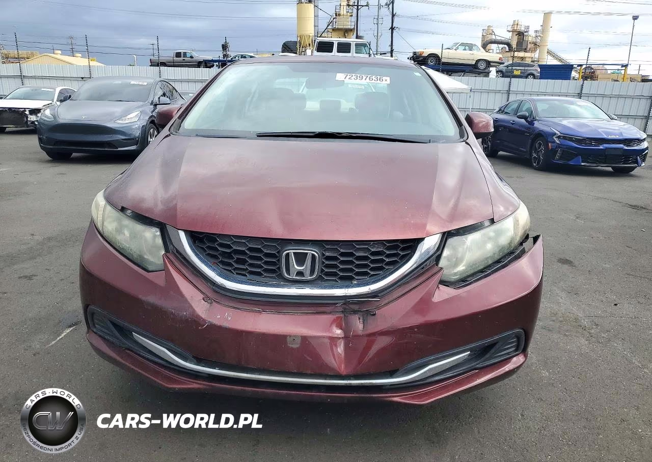 2013 Honda Civic Lx VIN:19XFB2F58DE267130 - 5