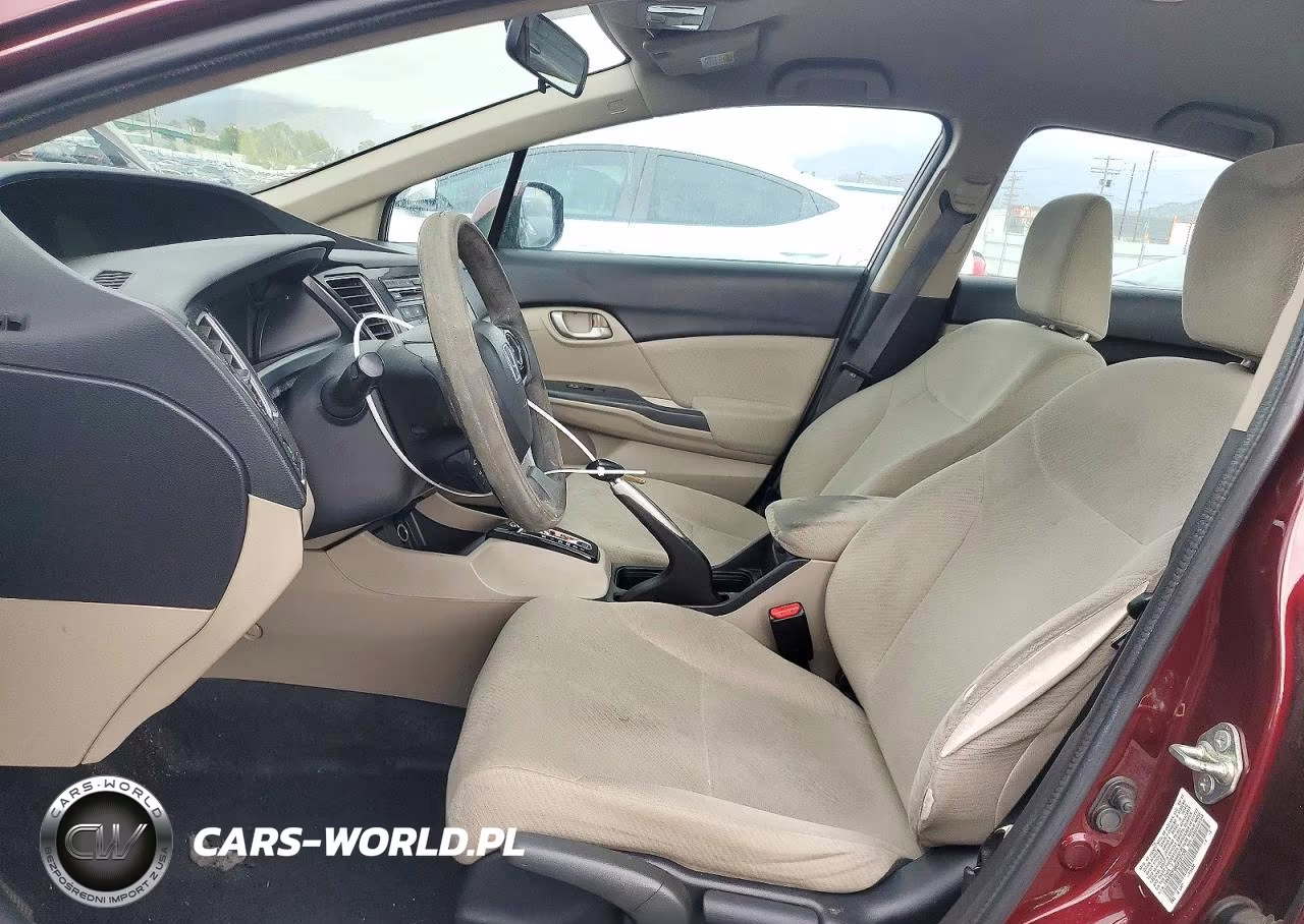 2013 Honda Civic Lx VIN:19XFB2F58DE267130 - 7