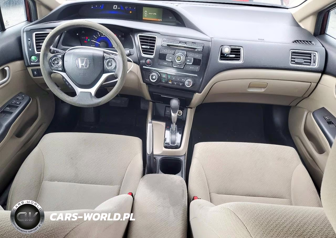 2013 Honda Civic Lx VIN:19XFB2F58DE267130 - 8