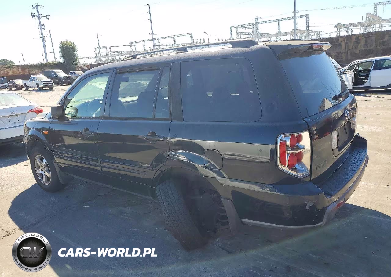2006 Honda Pilot Ex VIN:5FNYF28516B025500 - 2