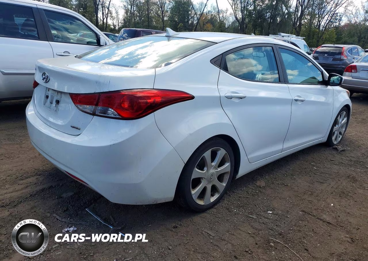 2011 Hyundai Elantra Limited VIN:5NPDH4AE6BH001249 - 3