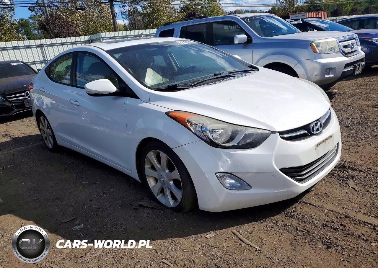 2011 Hyundai Elantra Limited VIN:5NPDH4AE6BH001249 - 4