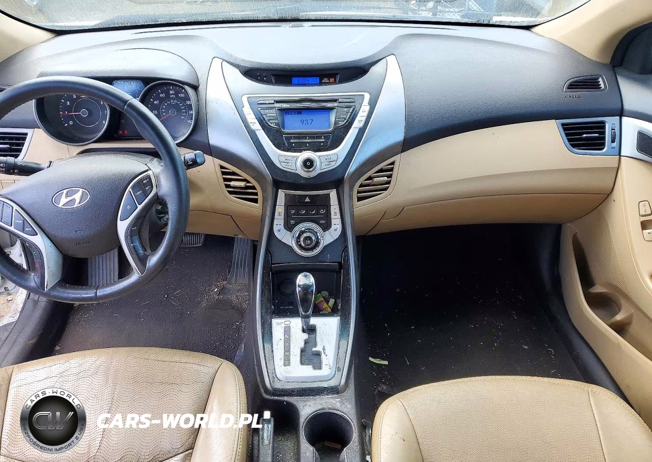 2011 Hyundai Elantra Limited VIN:5NPDH4AE6BH001249 - 8