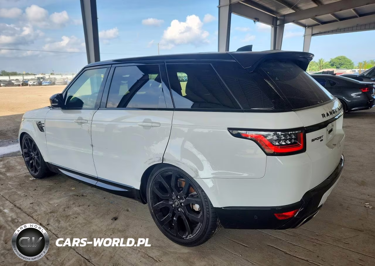 2022 Land Rover Range Rover Sport Hse Silver Edition VIN:SALWR2SU3NA206998 - 2