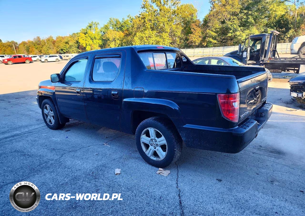 2011 Honda Ridgeline Rtl VIN:5FPYK1F51BB452640 - 2