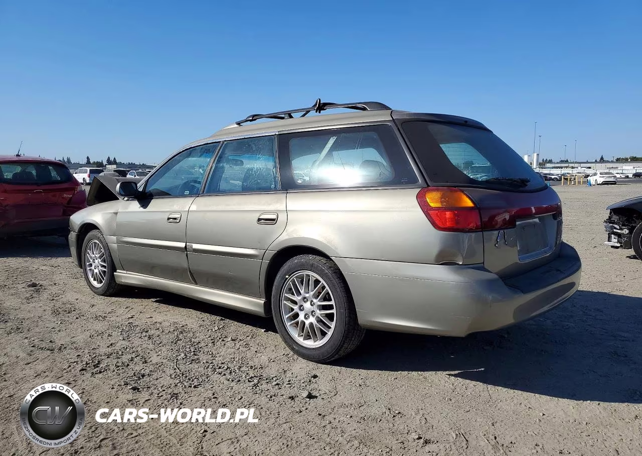2001 Subaru Legacy Gt VIN:4S3BH645317304975 - 2