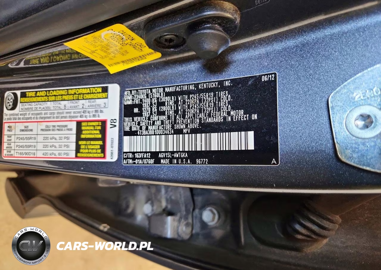 2013 Toyota Venza Le VIN:4T3BA3BB1DU034634 - 13