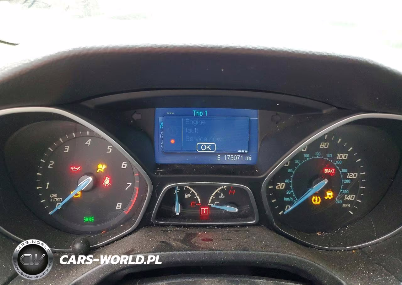 2014 Ford Focus Se VIN:1FADP3F20EL287715 - 9