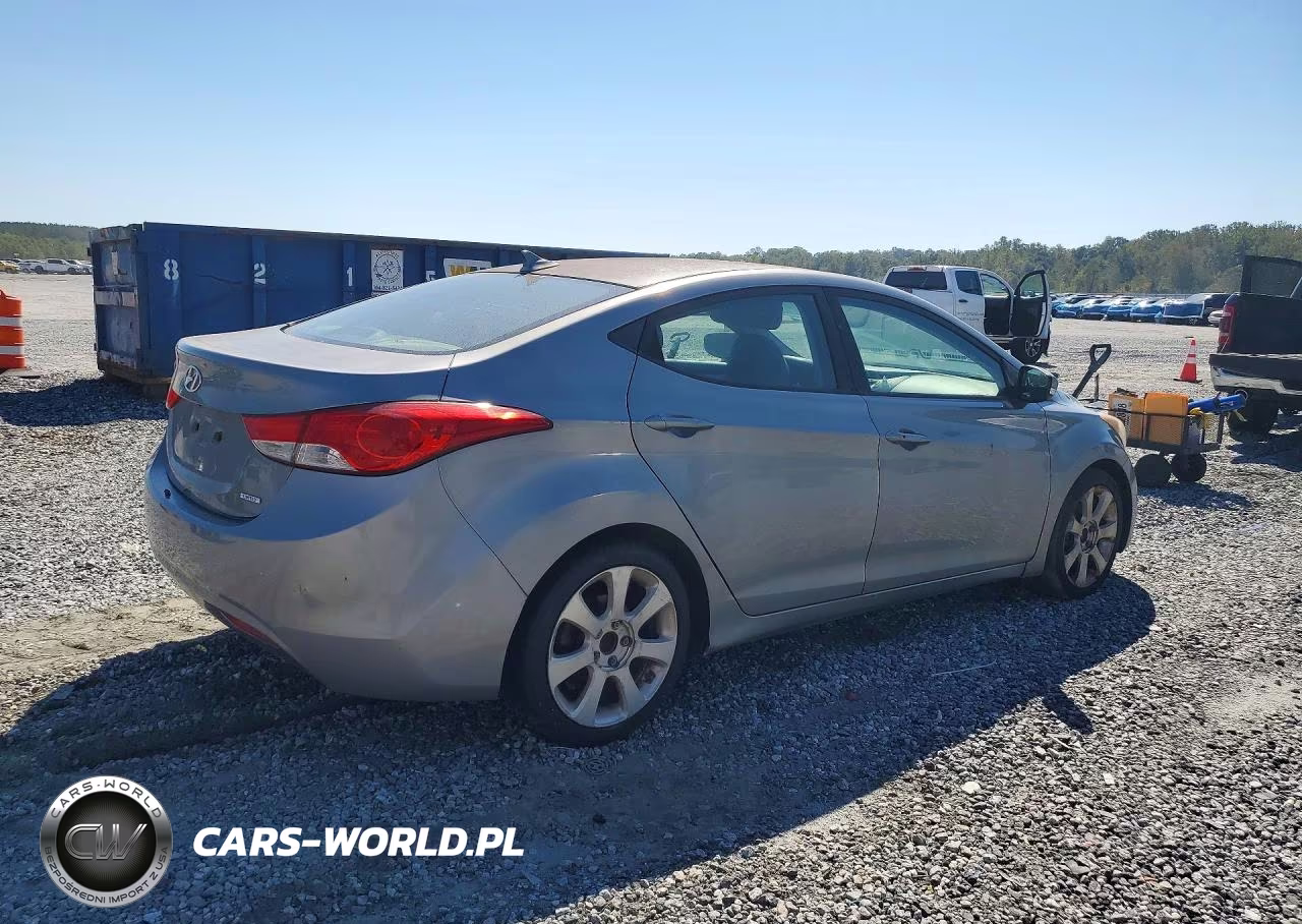 2011 Hyundai Elantra Limited VIN:KMHDH4AE6BU108903 - 3