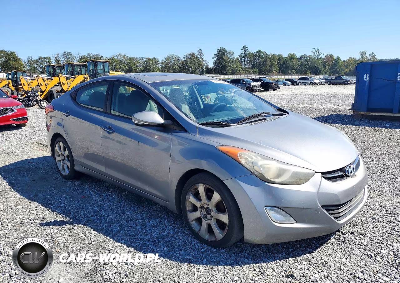 2011 Hyundai Elantra Limited VIN:KMHDH4AE6BU108903 - 4