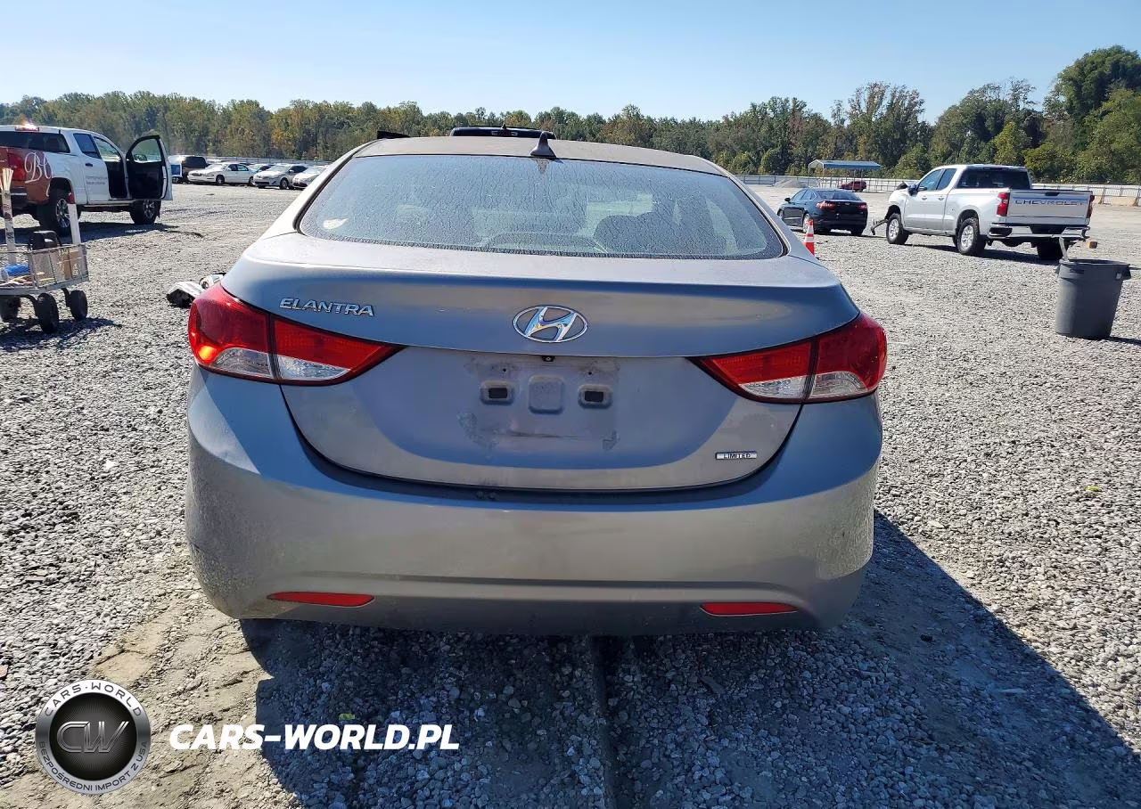 2011 Hyundai Elantra Limited VIN:KMHDH4AE6BU108903 - 6