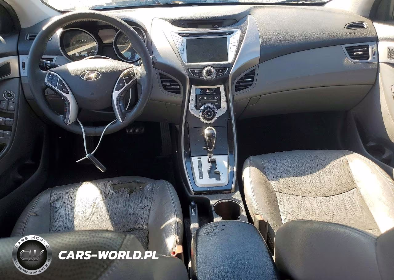 2011 Hyundai Elantra Limited VIN:KMHDH4AE6BU108903 - 8