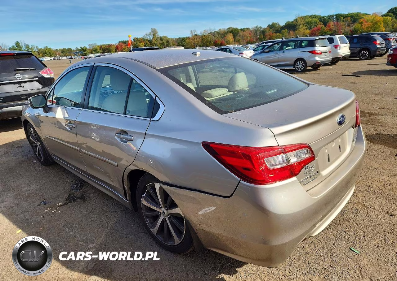 2015 Subaru Legacy 2.5I Limited VIN:4S3BNAJ69F3073877 - 2