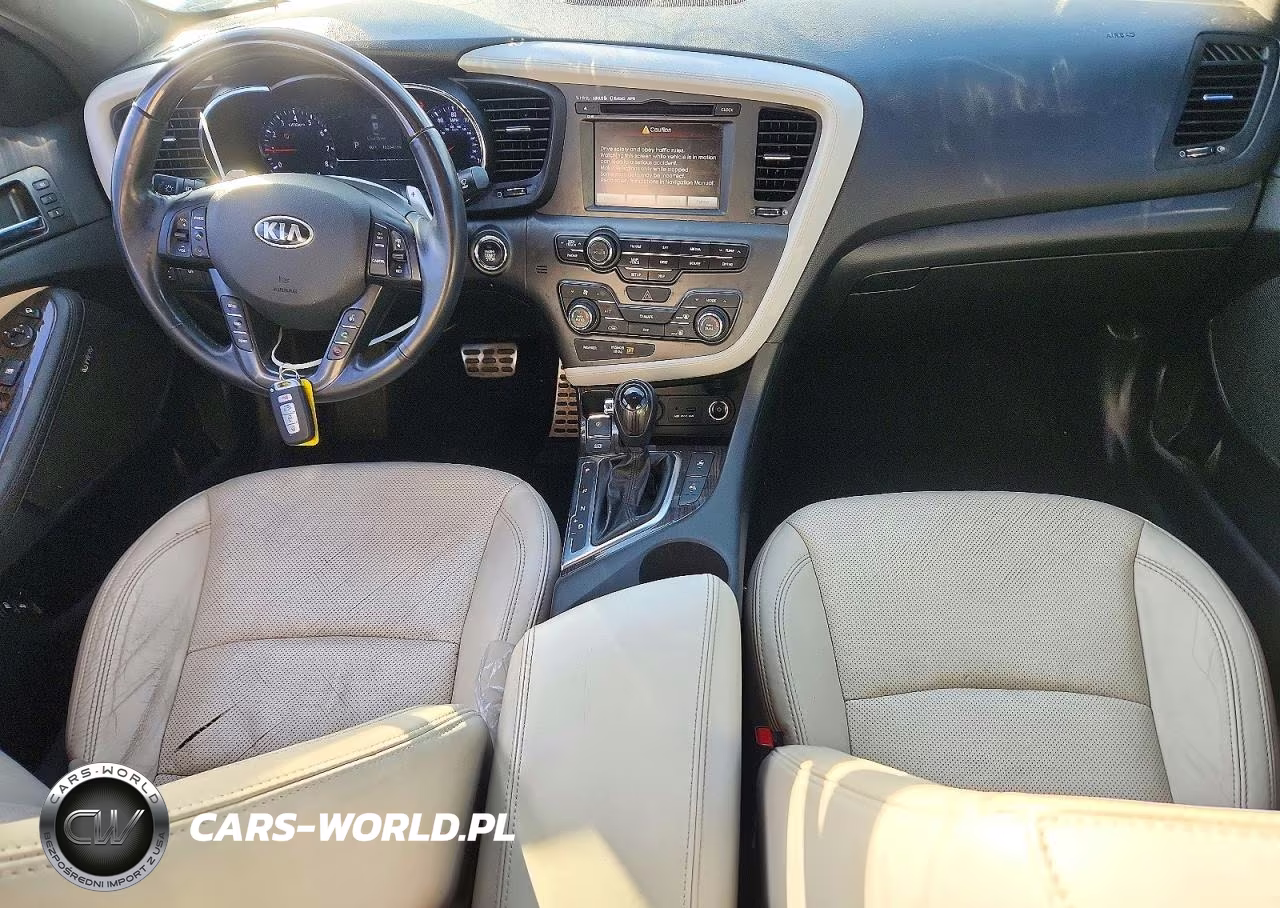 2013 Kia Optima Sx VIN:5XXGR4A61DG116679 - 8