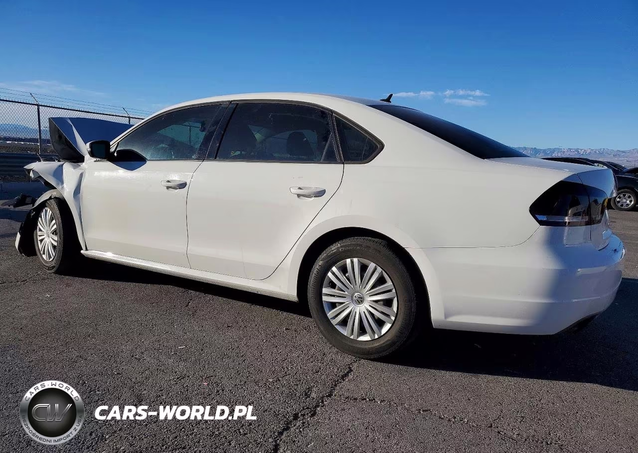 2015 Volkswagen Passat S VIN:1VWAT7A34FC016719 - 2