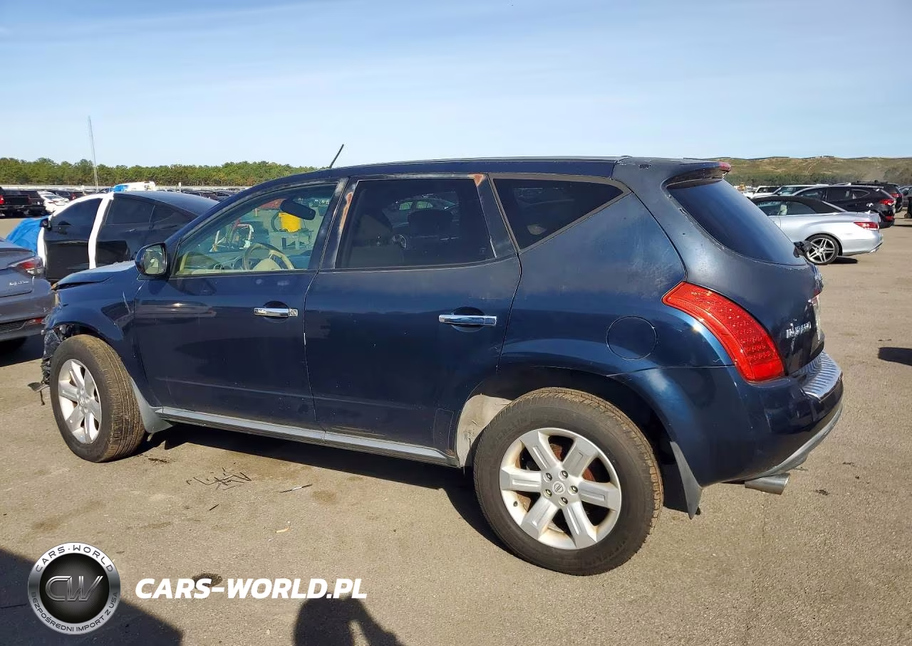 2006 Nissan Murano S VIN:JN8AZ08W56W520515 - 2