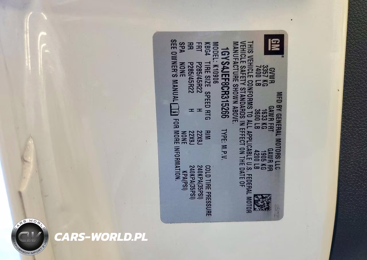 2012 Cadillac Escalade Esv Premium VIN:1GYS4JEF8CR315266 - 13
