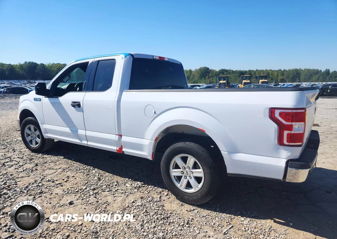 2019 Ford F150 Super Cab VIN:1FTEX1CB1KKC62055 - 2