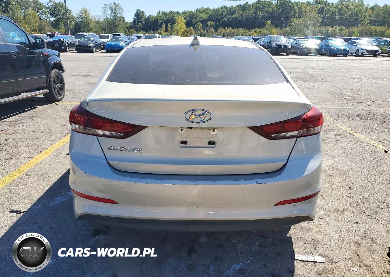 2017 Hyundai Elantra Value Edition VIN:KMHD84LF9HU358635 - 6