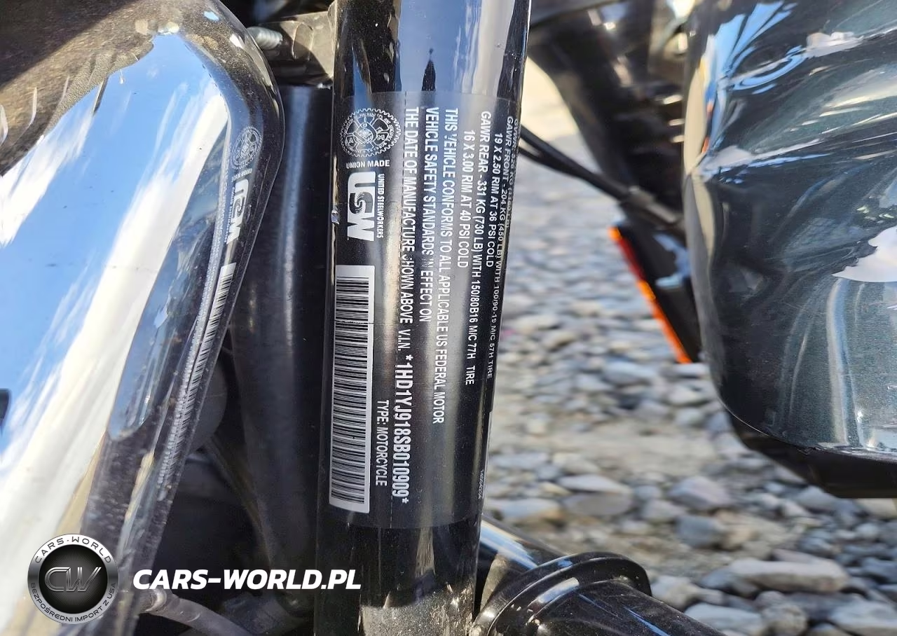 2025 Harley-Davidson Fxbb VIN:1HD1YJ918SB010909 - 9