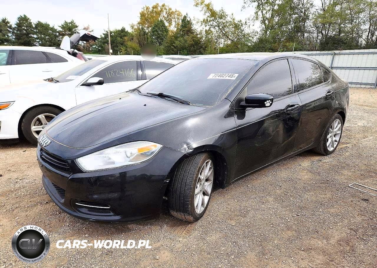 2013 Dodge Dart Sxt VIN:1C3CDFBA6DD220563 - 1