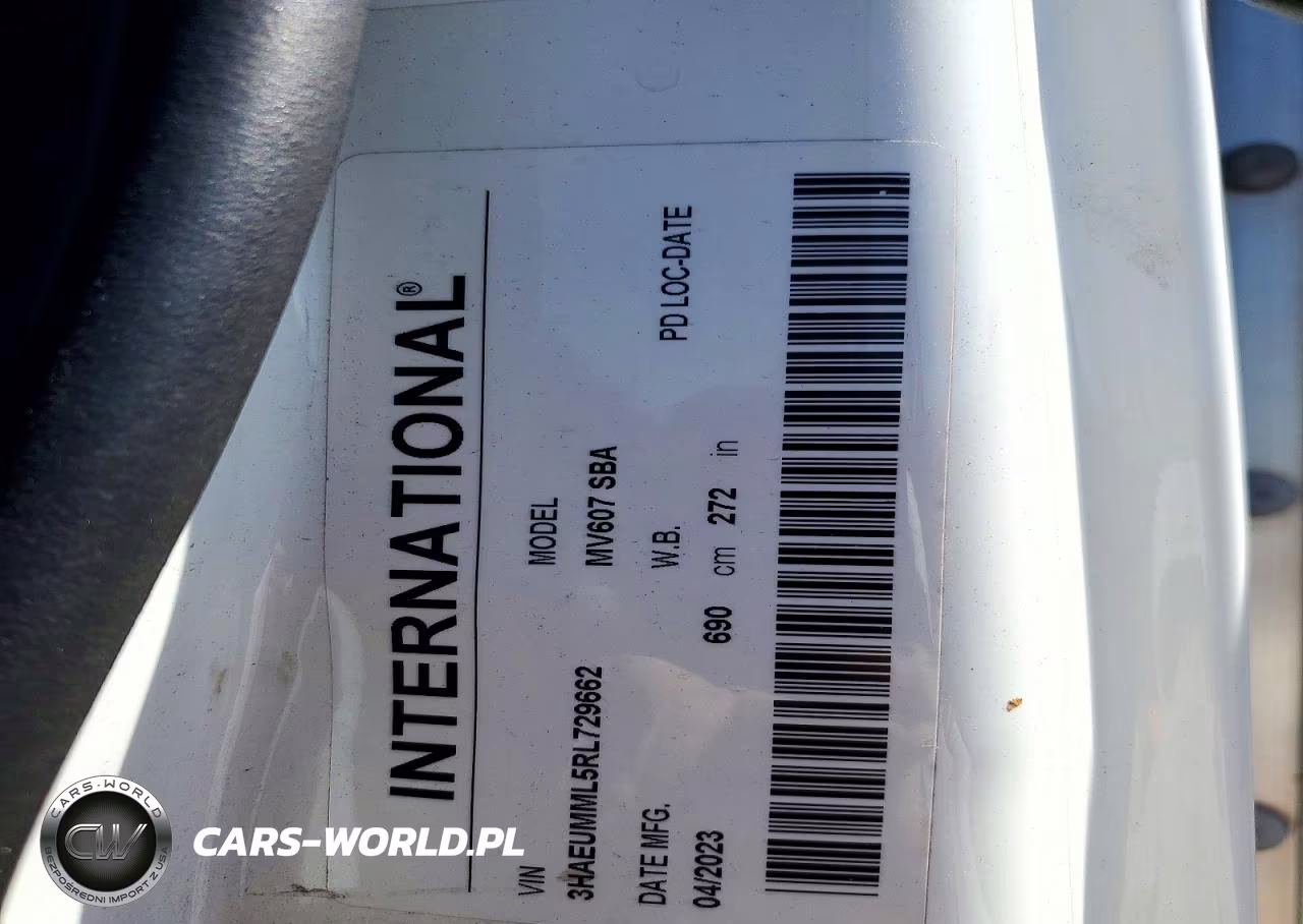 2024 International Mv607 Box Truck VIN:3HAEUMML5RL729662 - 13
