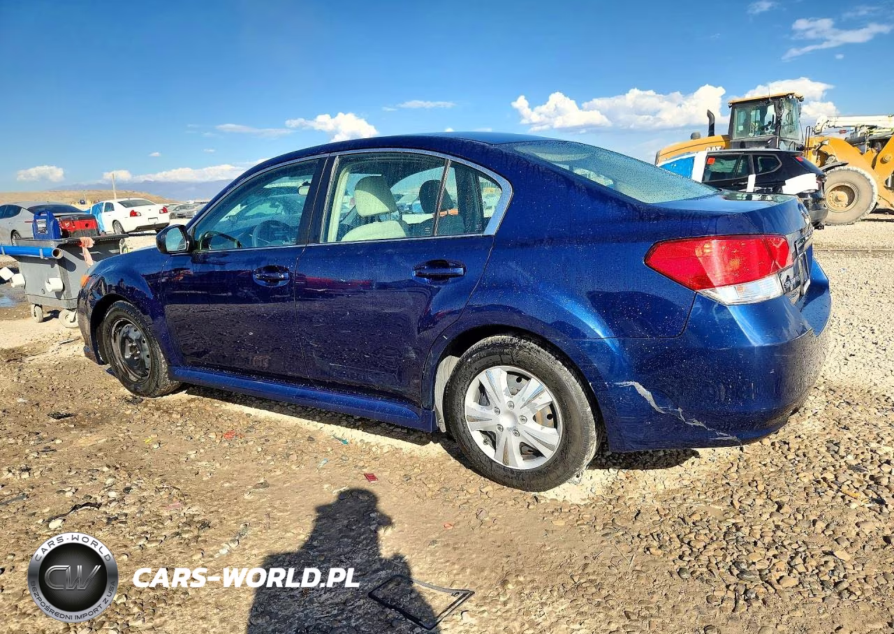 2011 Subaru Legacy 2.5I VIN:4S3BMBA64B3255098 - 2
