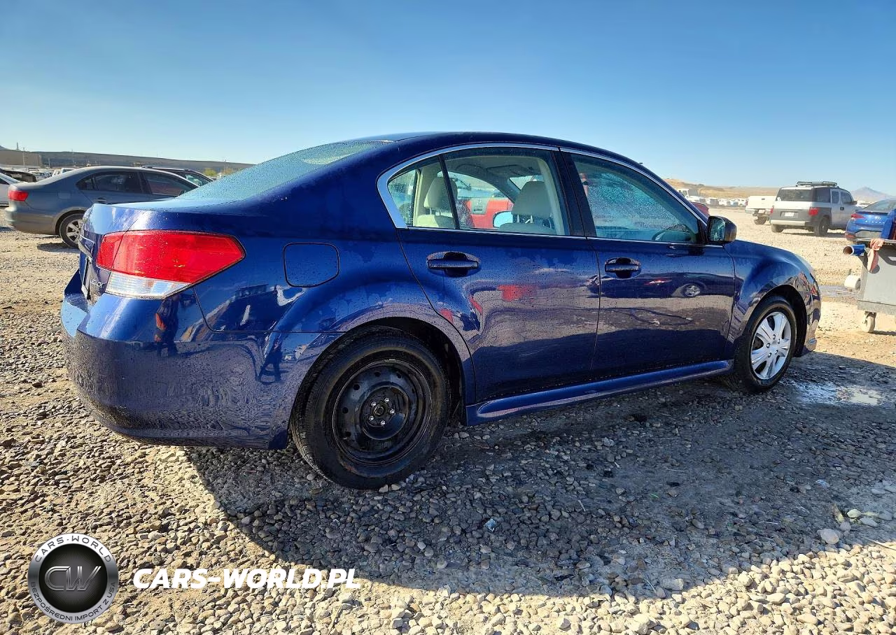 2011 Subaru Legacy 2.5I VIN:4S3BMBA64B3255098 - 3