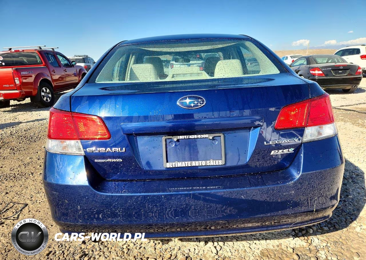 2011 Subaru Legacy 2.5I VIN:4S3BMBA64B3255098 - 6
