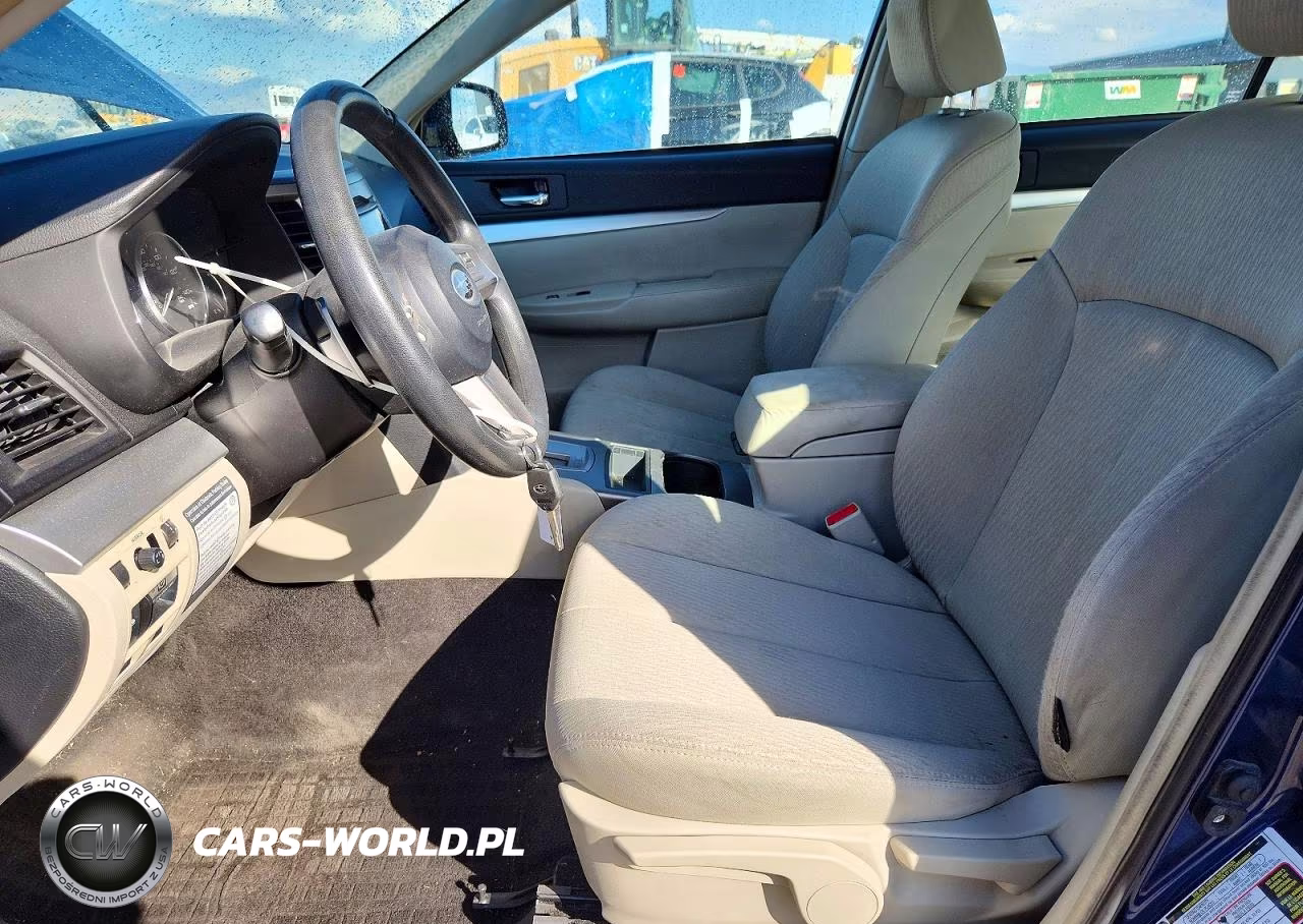 2011 Subaru Legacy 2.5I VIN:4S3BMBA64B3255098 - 7