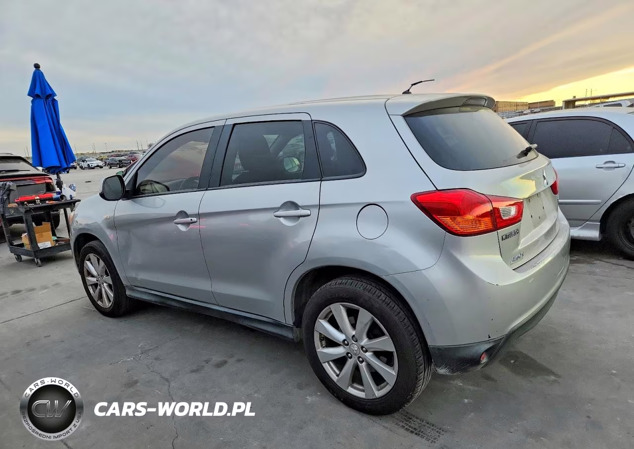 2014 Mitsubishi Outlander Sport Es VIN:4A4AP3AU2EE014620 - 2