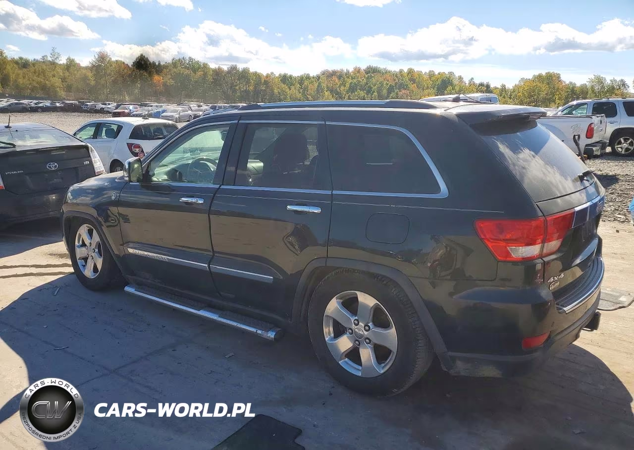2013 Jeep Grand Cherokee Overland VIN:1C4RJFCG0DC607018 - 2