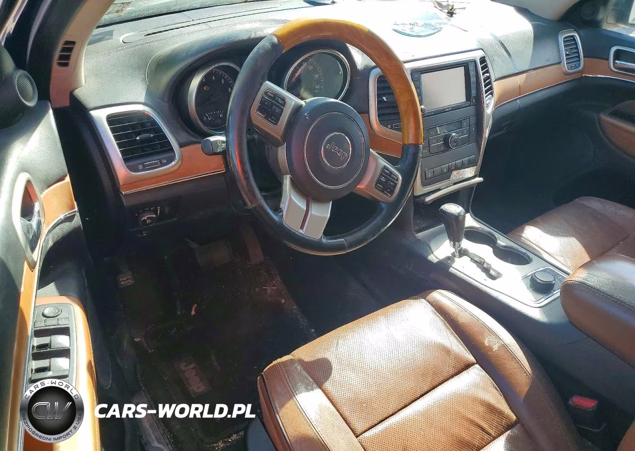 2013 Jeep Grand Cherokee Overland VIN:1C4RJFCG0DC607018 - 8