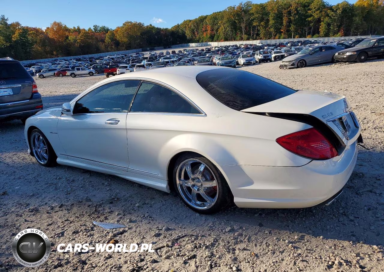 2012 Mercedes-Benz Cl 550 4Matic VIN:WDDEJ9EB7CA030148 - 2